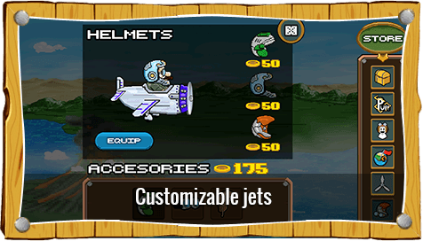 customizable jets