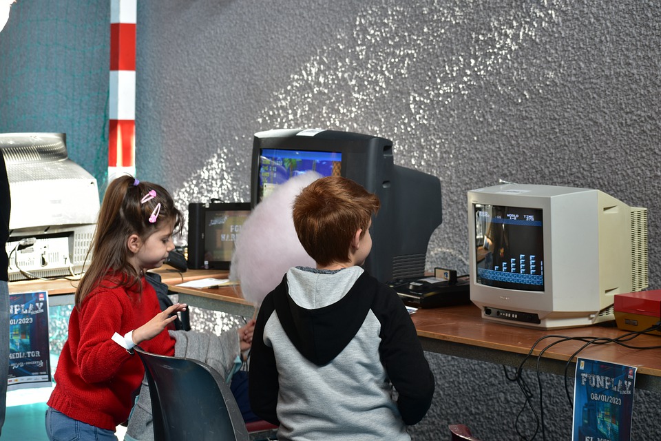 students playing unblocked games
